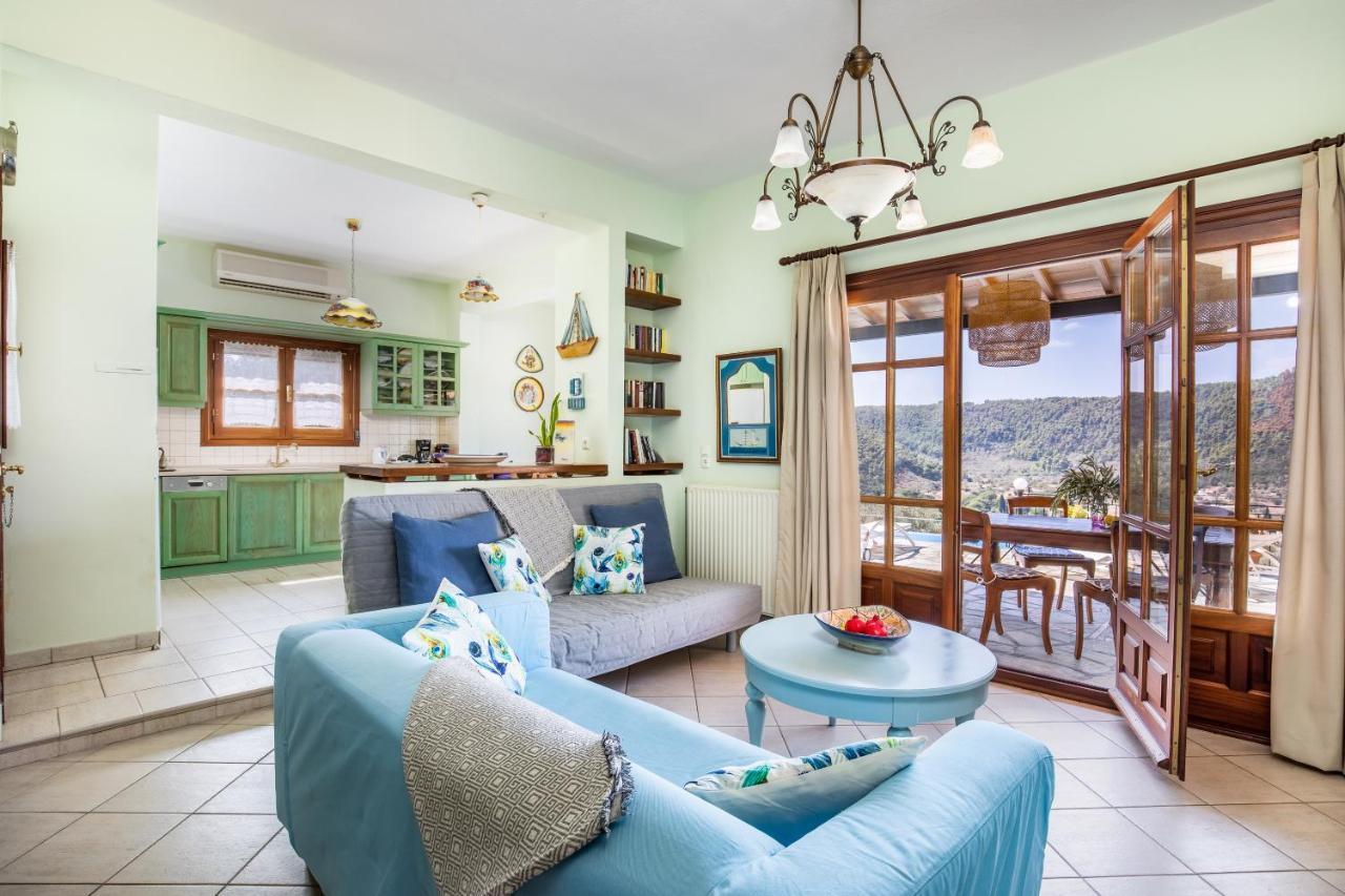 Villa Peparethos Stafylos Bagian luar foto