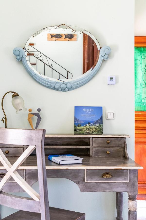 Villa Peparethos Stafylos Bagian luar foto