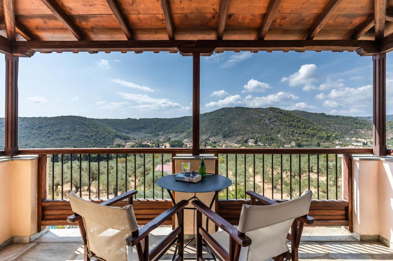 Villa Peparethos Stafylos Bagian luar foto