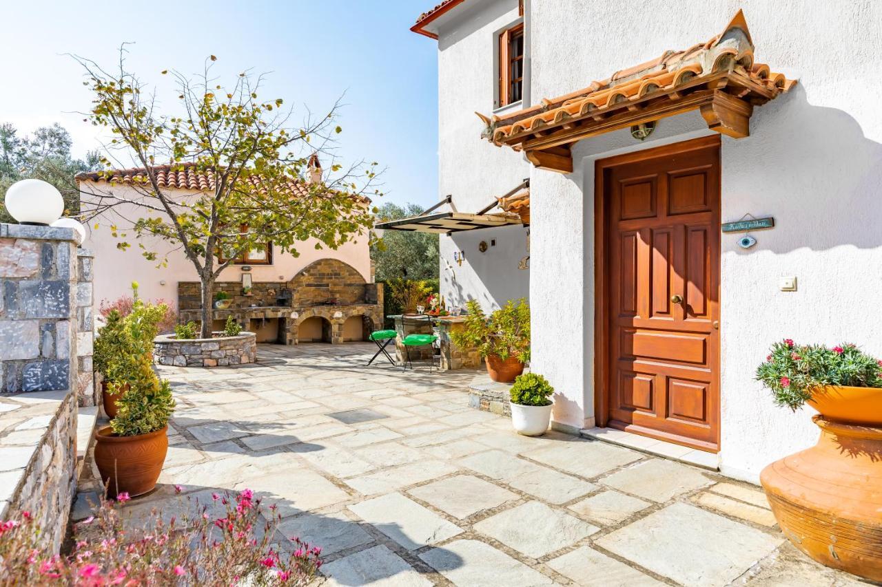 Villa Peparethos Stafylos Bagian luar foto