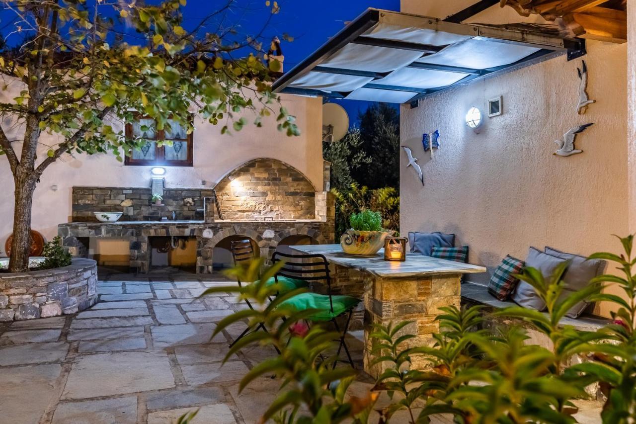 Villa Peparethos Stafylos Bagian luar foto