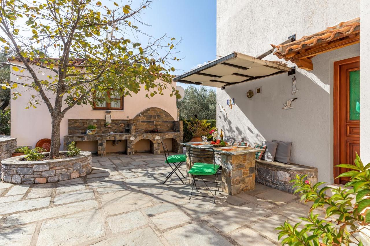 Villa Peparethos Stafylos Bagian luar foto