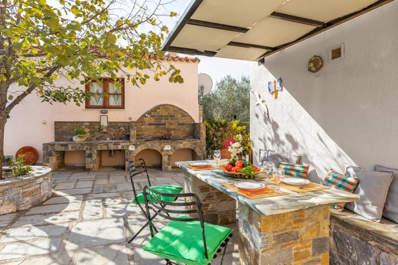 Villa Peparethos Stafylos Bagian luar foto