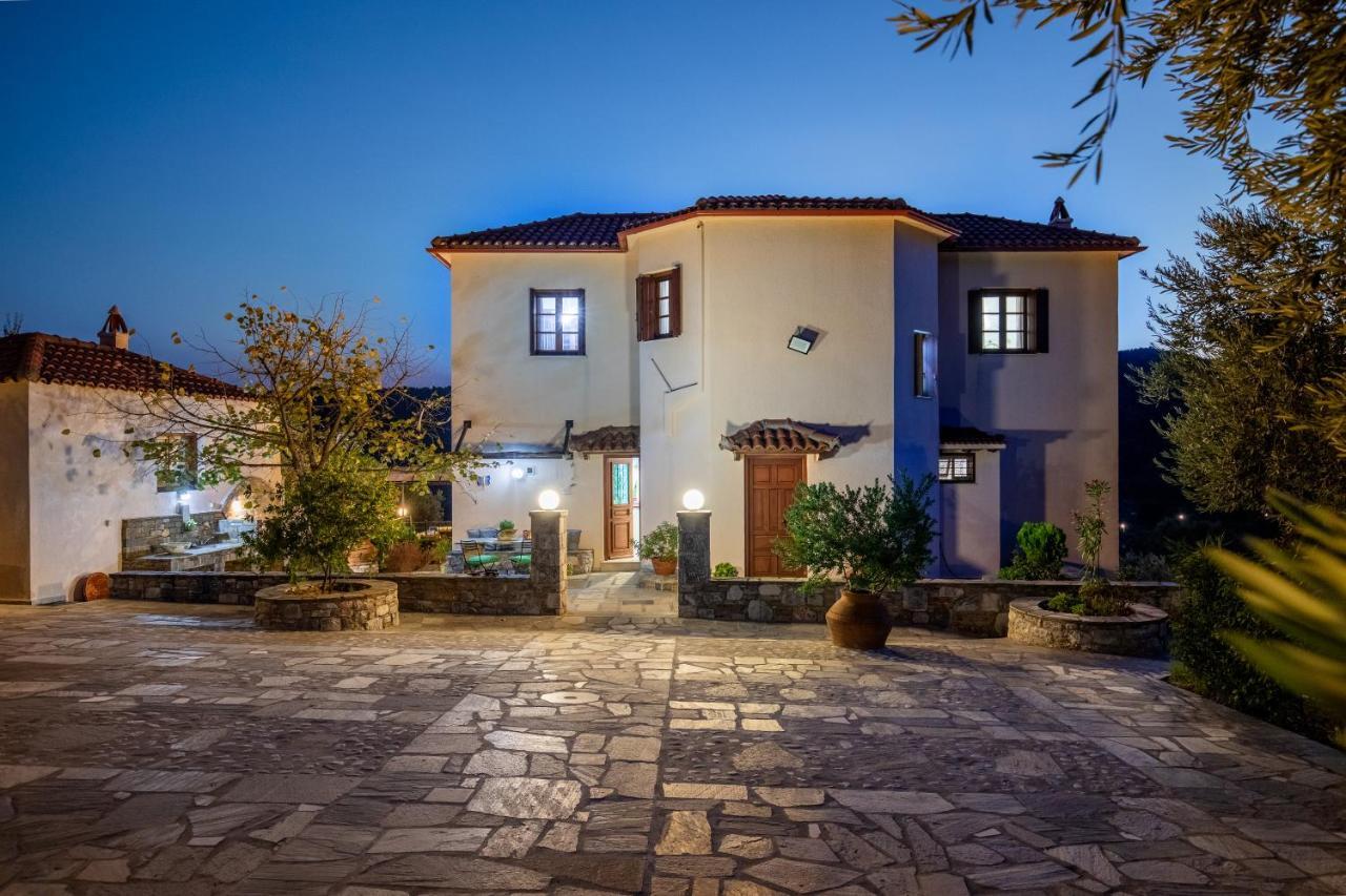 Villa Peparethos Stafylos Bagian luar foto